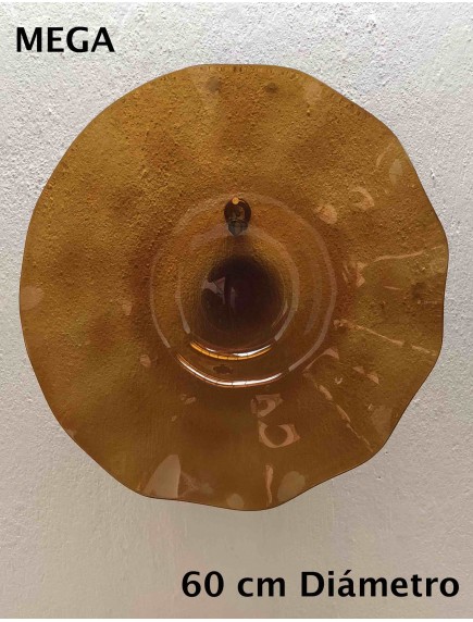 Plato Pared  MEGA Ambar